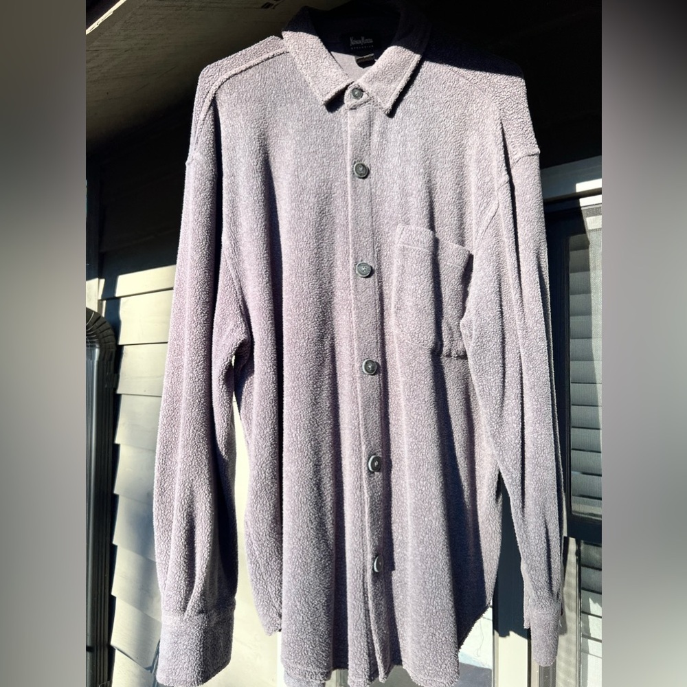 Men’s Neiman Marcus Relaxed Over-shirt - Sz M